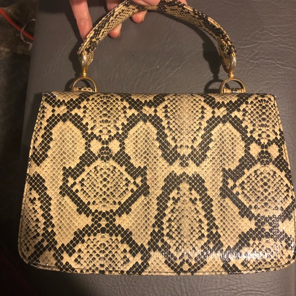 Vintage snake python bag - Picture 2 of 4
